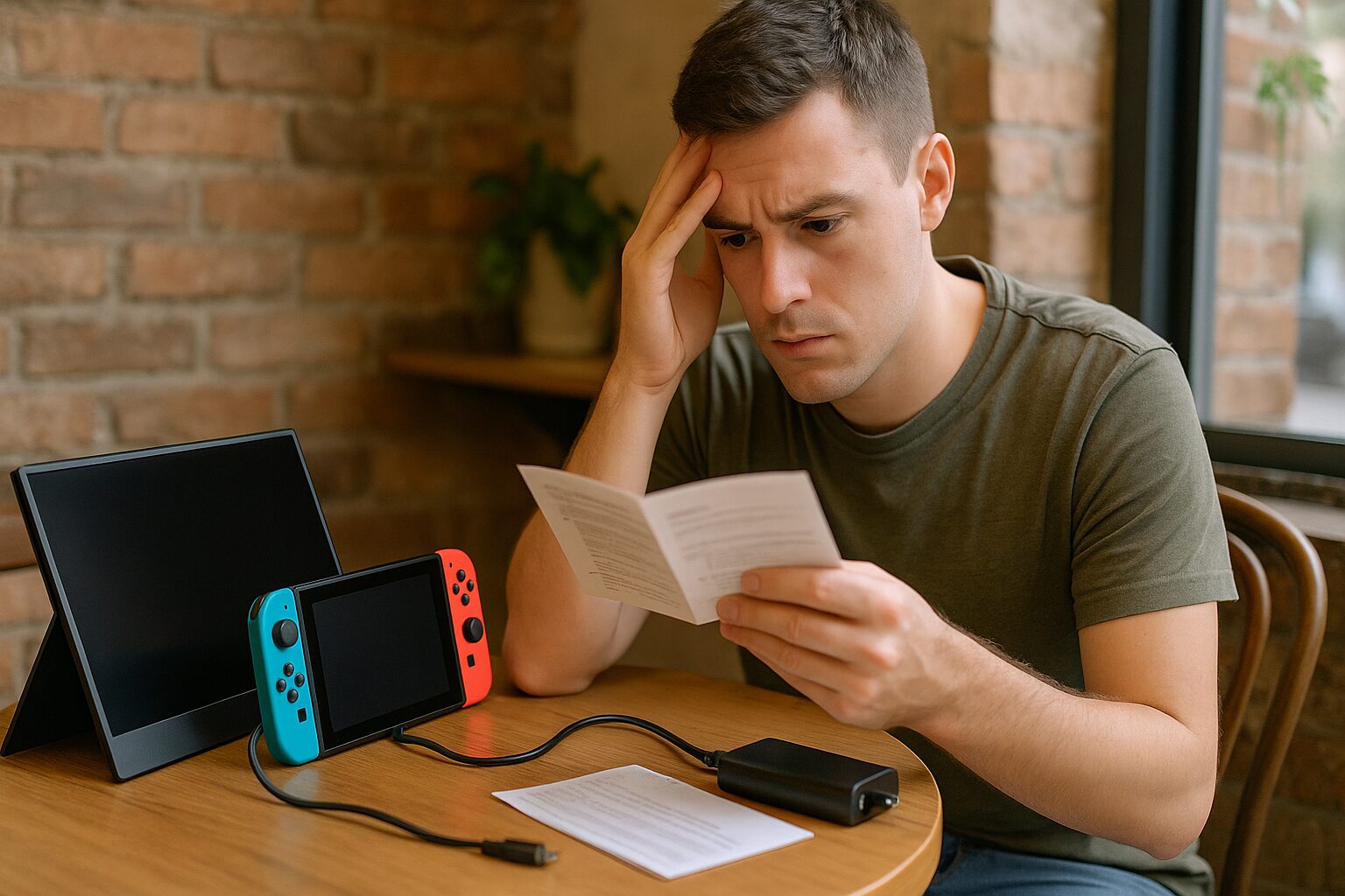 モバイル モニター switch ドック なし イメージ