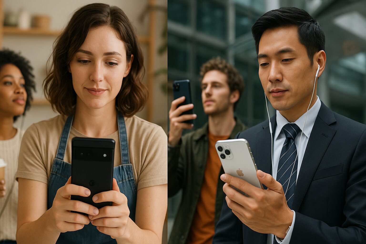 google ピクセル と iphone どっち が いい イメージ