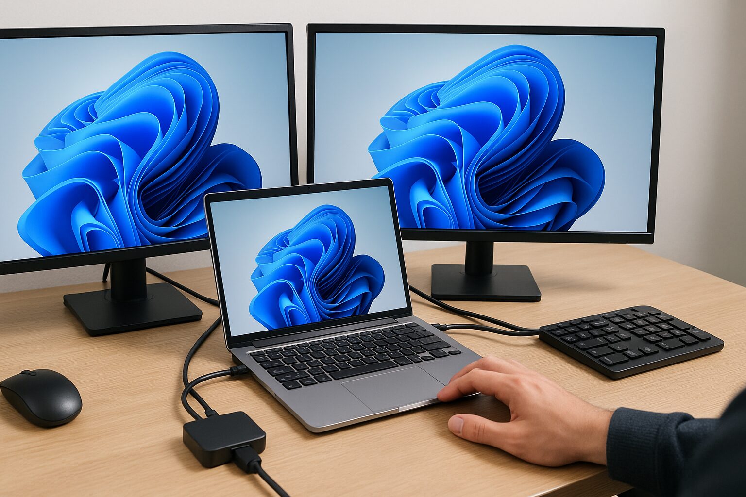 デュアルディスプレイ hdmi 1つ イメージ