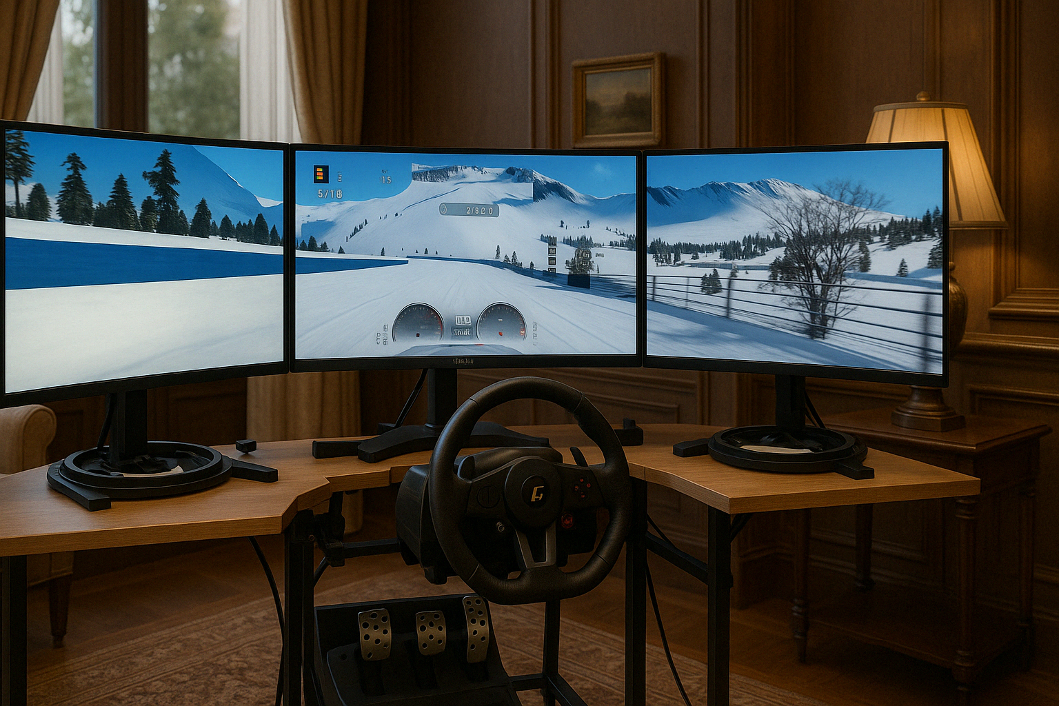 グランツーリスモ7を3画面で遊べる?公式対応と代替構成の確認ポイント