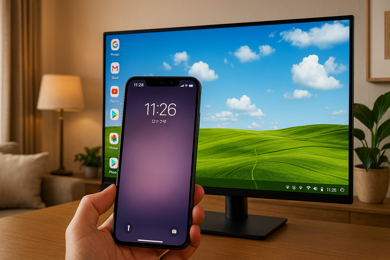スマホをPCのサブディスプレイにする方法の確認ポイント