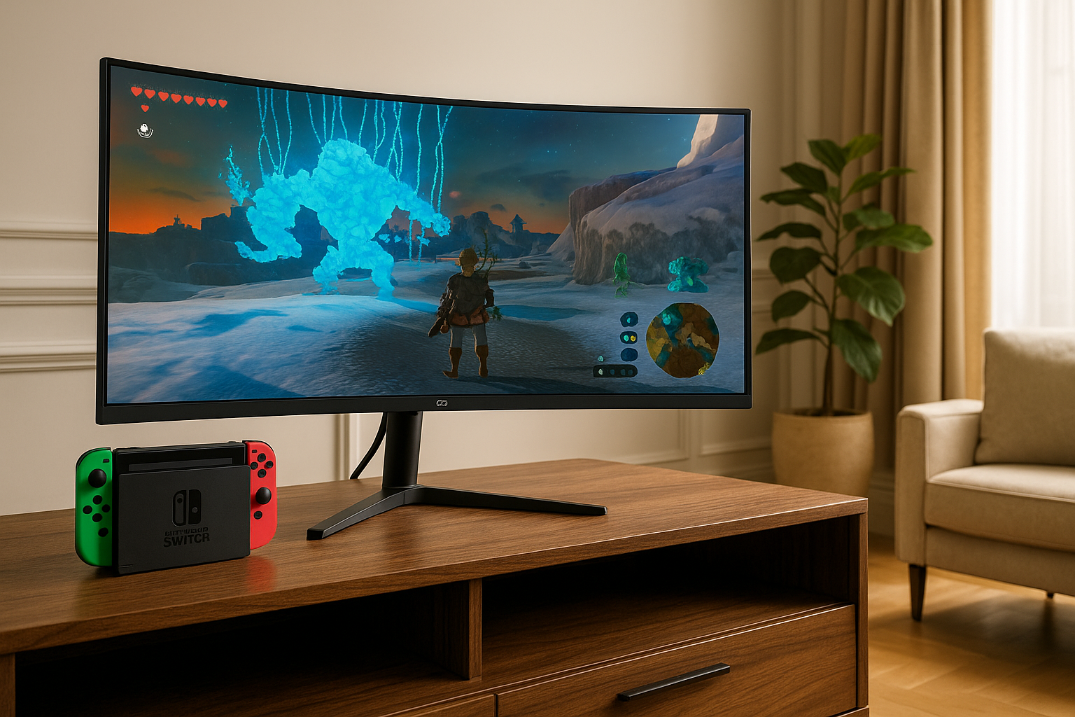 Switch 2はウルトラワイド表示できる?出力比率と黒帯の考え方の確認ポイント