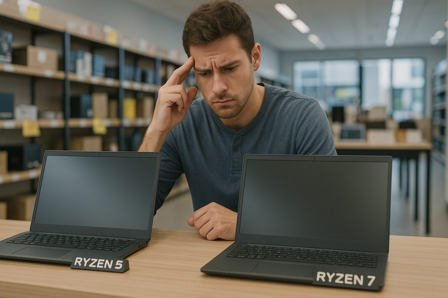 Ryzen 5とRyzen 7の違いの確認ポイント