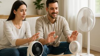 サーキュレーターと扇風機の違いどっちが涼しい イメージ
