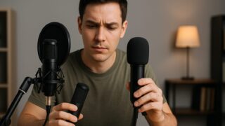 コンデンサーマイクとダイナミックマイクの違い イメージ